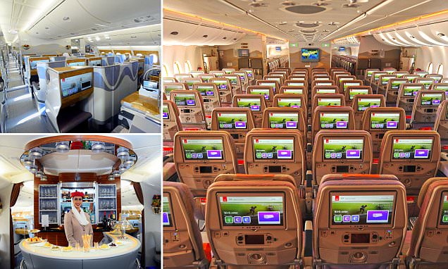 Emirates Hapus Kelas Eksekutif, Airbus A380 Mampu Angkut 615 Penumpang